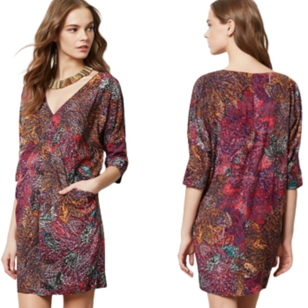 Anthropologie Edme & Esyllte Chromatique Dress - M